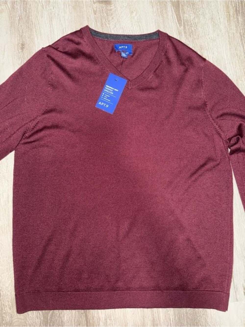 Men's Apt. 9® Seriously Soft Merino V-Neck Sweater